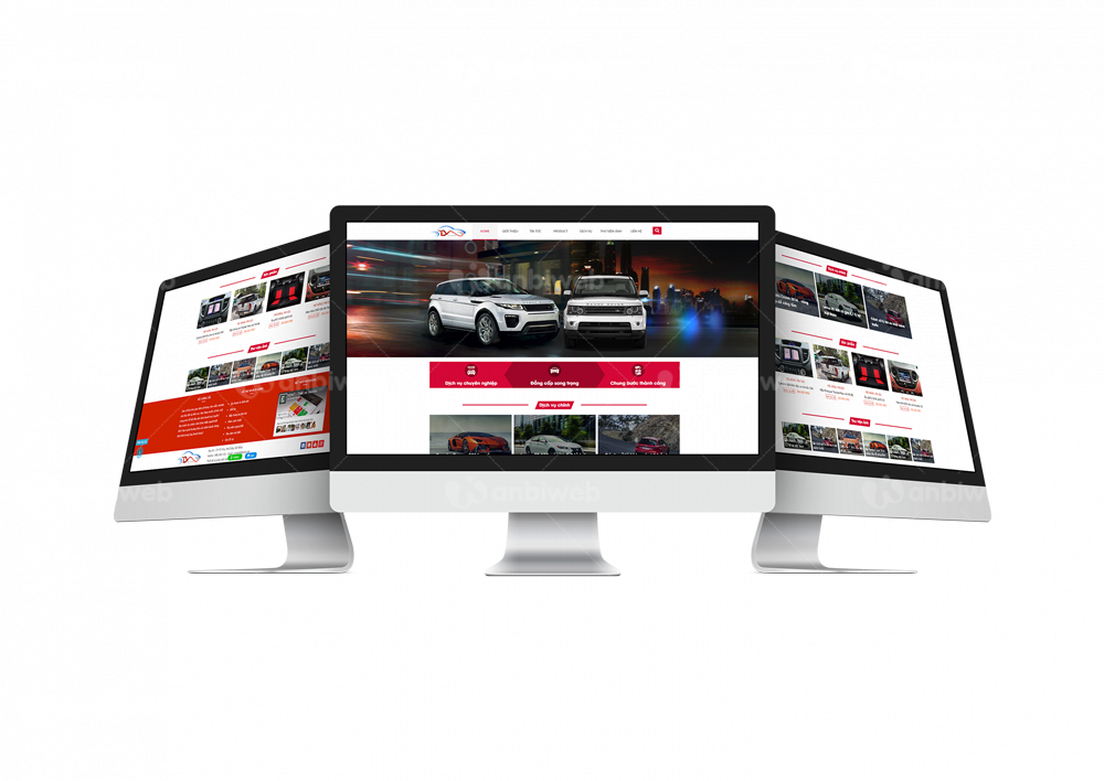 Thiết kế website nội thất ô tô uy tín chuyên nghiệp Đà Nẵng
